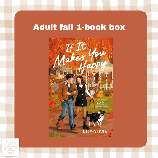 Tulip & Tropes Adult Fall 1-Book Box – Limited Edition 🍂✨