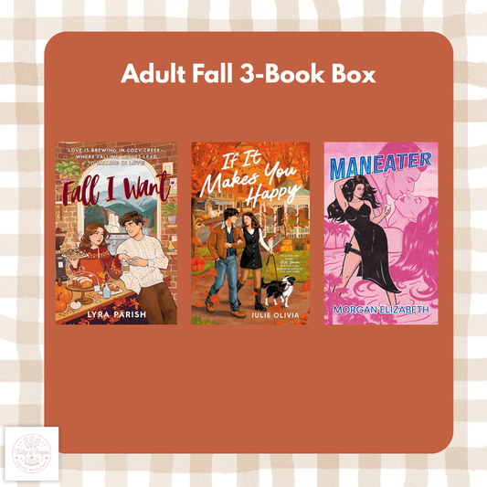 Tulip & Tropes 3-Book Adult Fall Box – Limited Edition 🍂✨